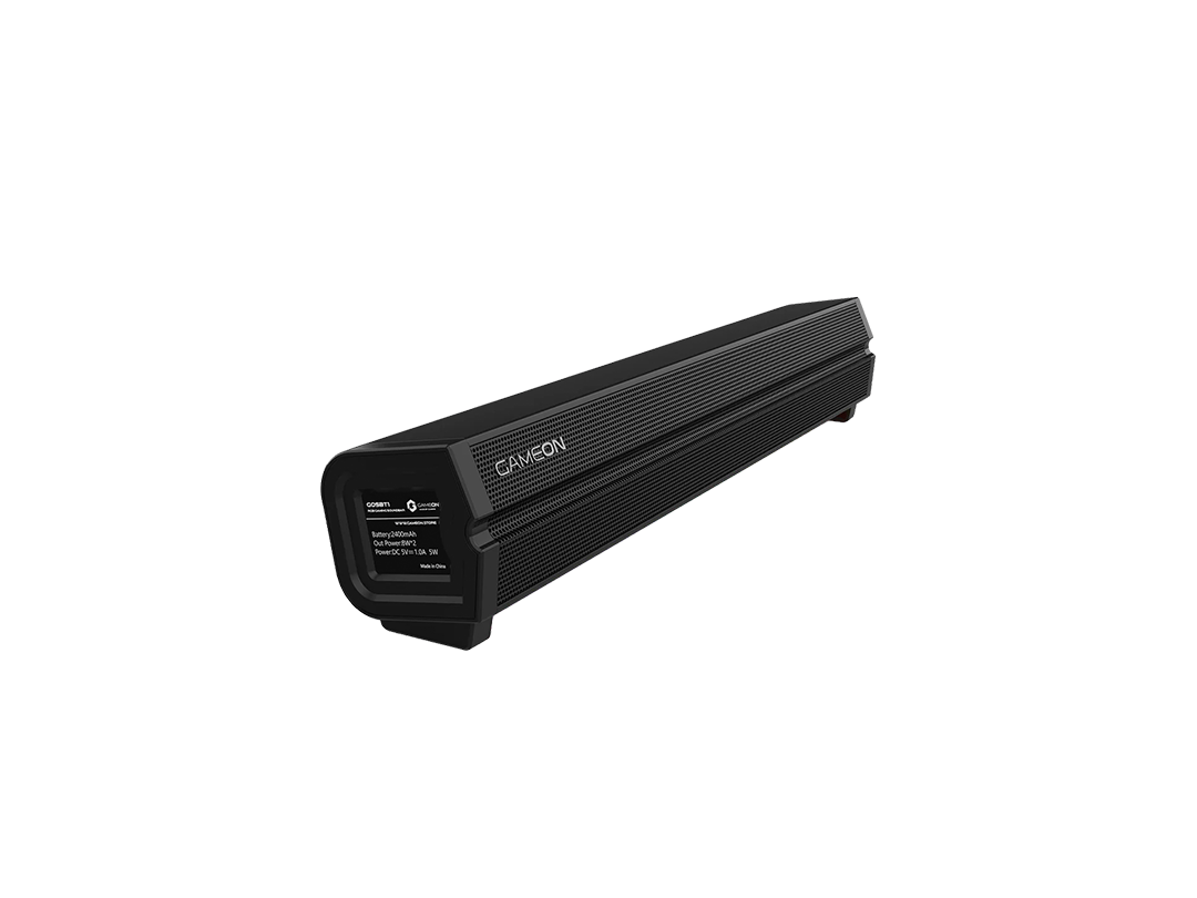 GAMEON Sonicstorm X Wireless RGB Gaming Soundbar - Black in Qatar GAMEON Sonicstorm X Wireless RGB Gaming Soundbar - Black in Qatar